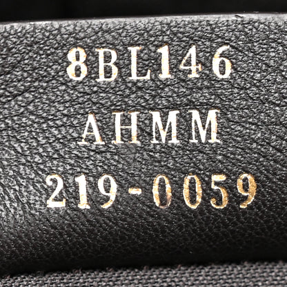 Fendi Vitello King Elaphe Python Print Logo Medium By The Way Boston Bag Miele Scuro Makeup 8 of 15