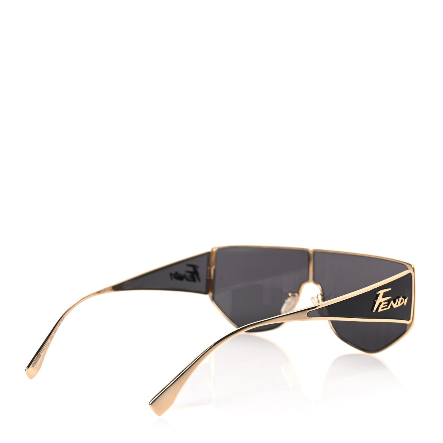 Metal Disco Geometric Sunglasses FE 40051/U Gold