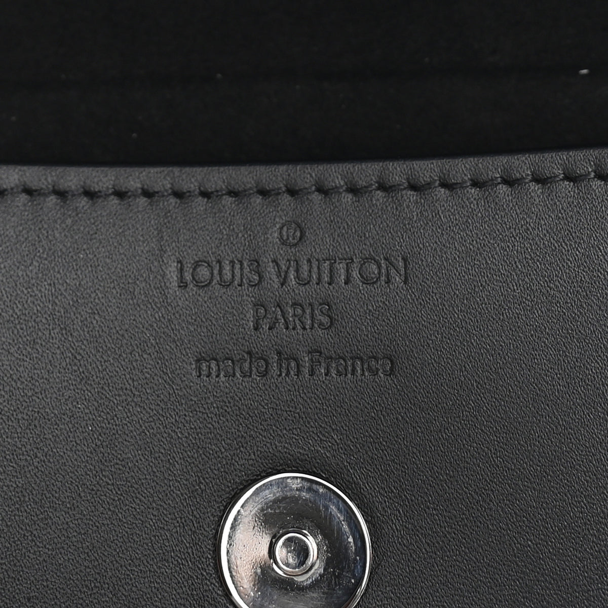 Louis Vuitton Monogram Eclipse Woody Sunglass Case 7 of 7