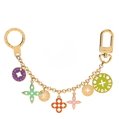 Louis Vuitton Enamel Looping Key Chain Bag Charm Multicolor 1 of 4