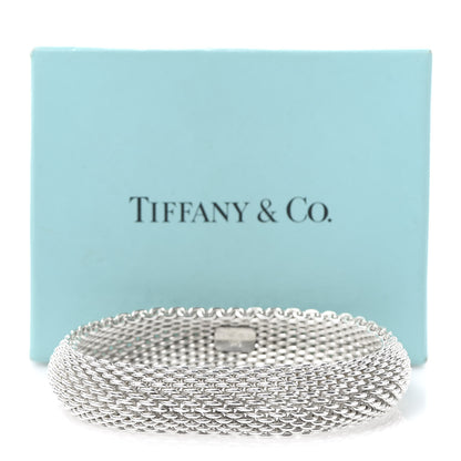 Tiffany Sterling Silver Somerset Mesh Bracelet 5 of 5