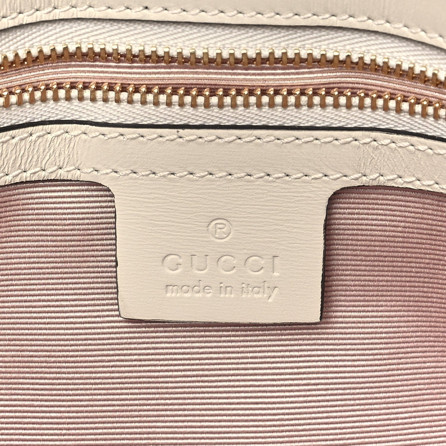 Gucci Calfskin Small Arli Flap Shoulder Bag Mystic White 6 of 7