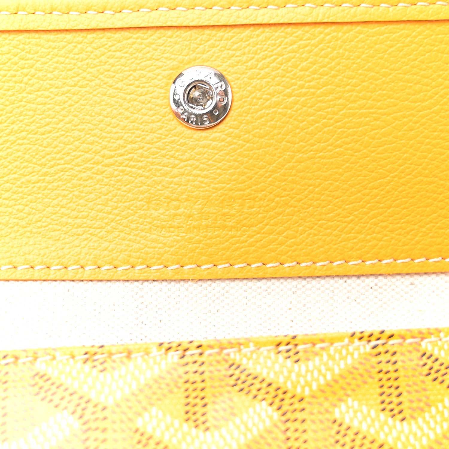 Goyard Goyardine Saint Louis PM Yellow 7 of 11