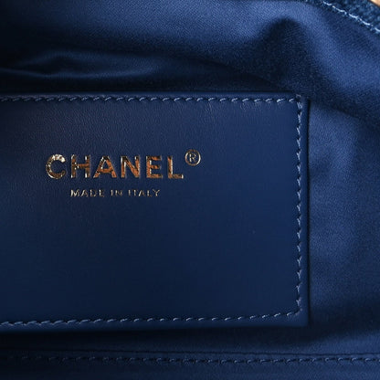 Chanel Washed Denim Quilted Mini  25 Handbag  Blue 5 of 8