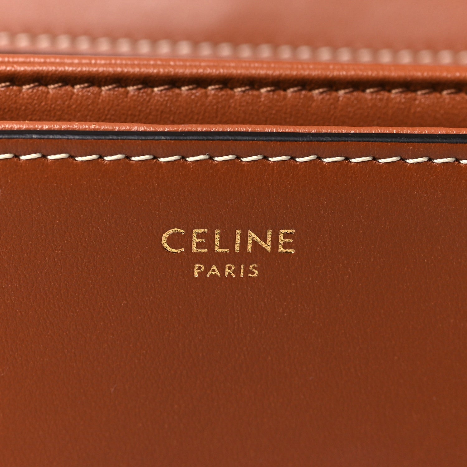 Celine Smooth Calfskin Medium Tabou Tan 6 of 9