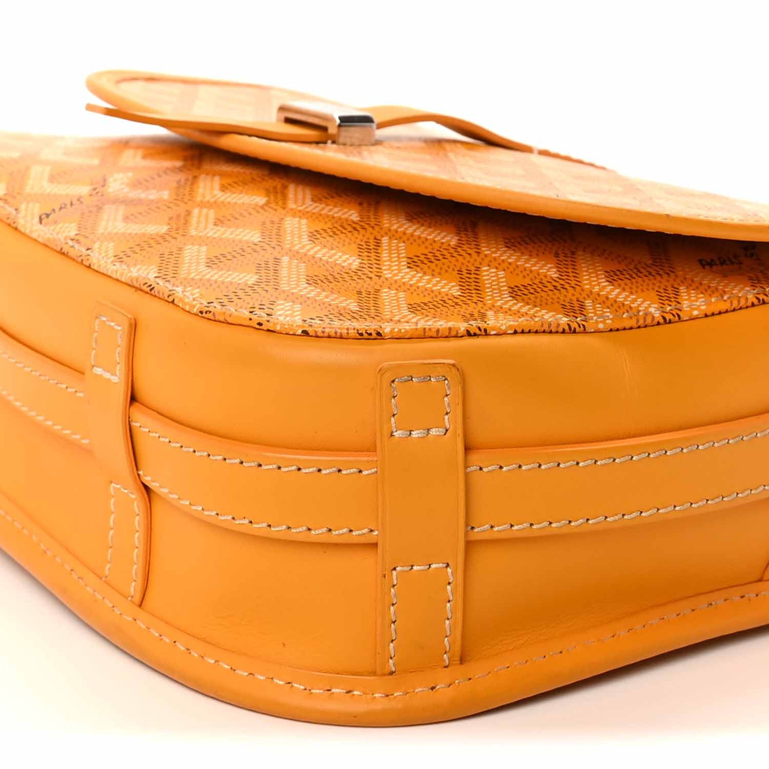 Goyard ine Belvedere II PM Messenger Bag  Yellow 7 of 8