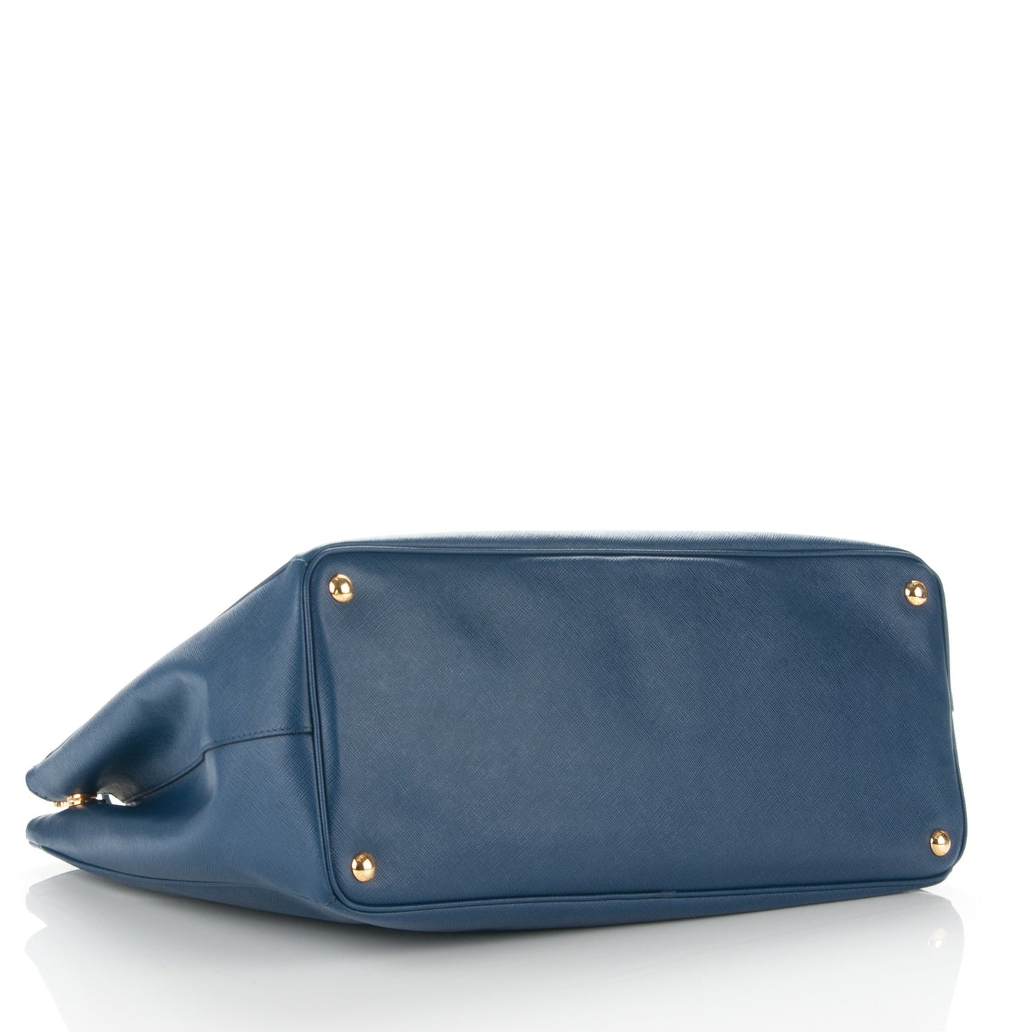 Saffiano Lux Extra Large Galleria Double Zip Tote Bluette