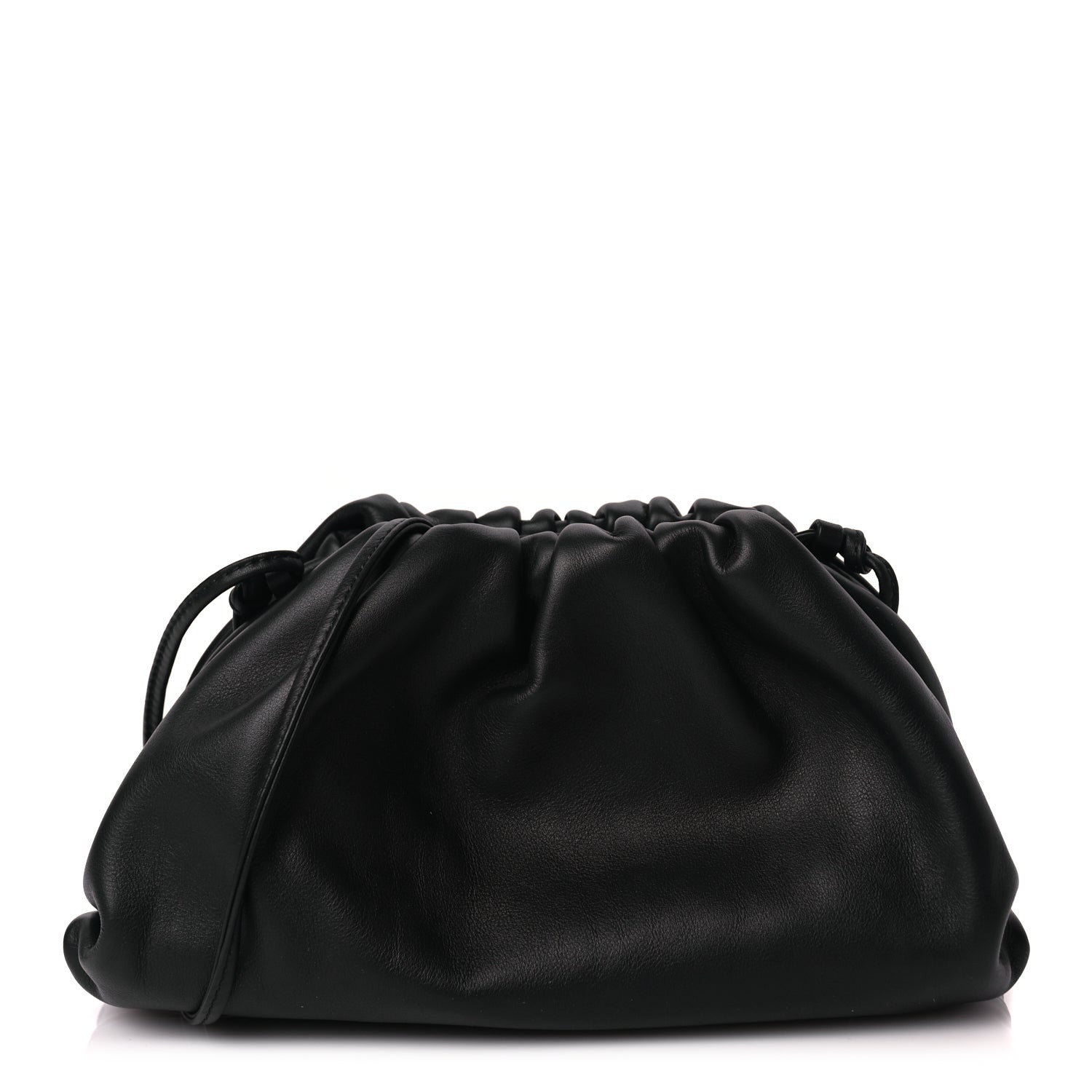 Bottega Veneta Butter Calfskin The Mini Pouch Black 1 of 8