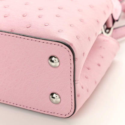 Louis Vuitton Ostrich Capucines Mini Pink 9 of 9
