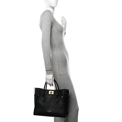 Louis Vuitton Calfskin Monogram Tufting On My Side Black 2 of 11