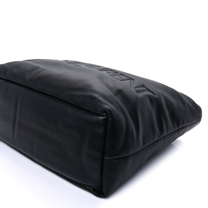 Saint Laurent Lambskin Wide Puffer Tote Black 7 of 8