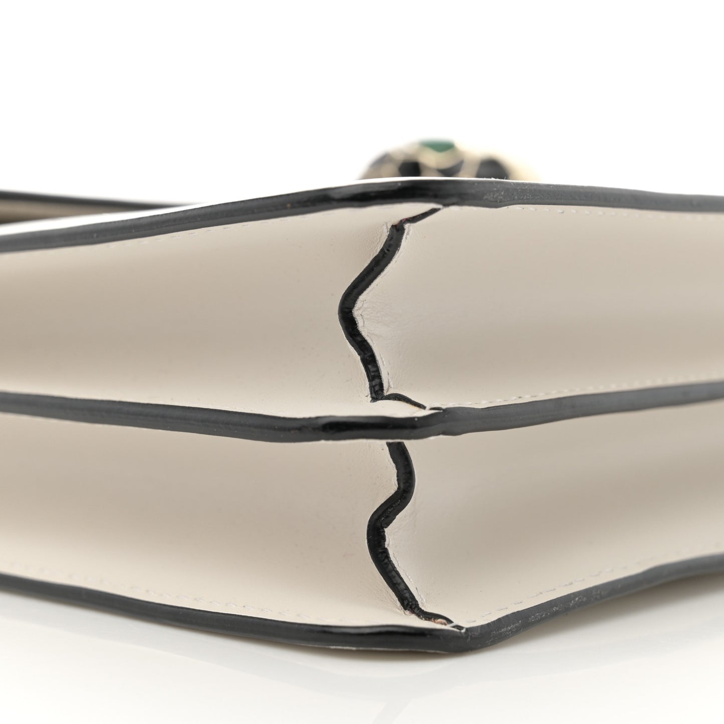 Calfskin Serpenti Forever Crossbody Bag White Agate