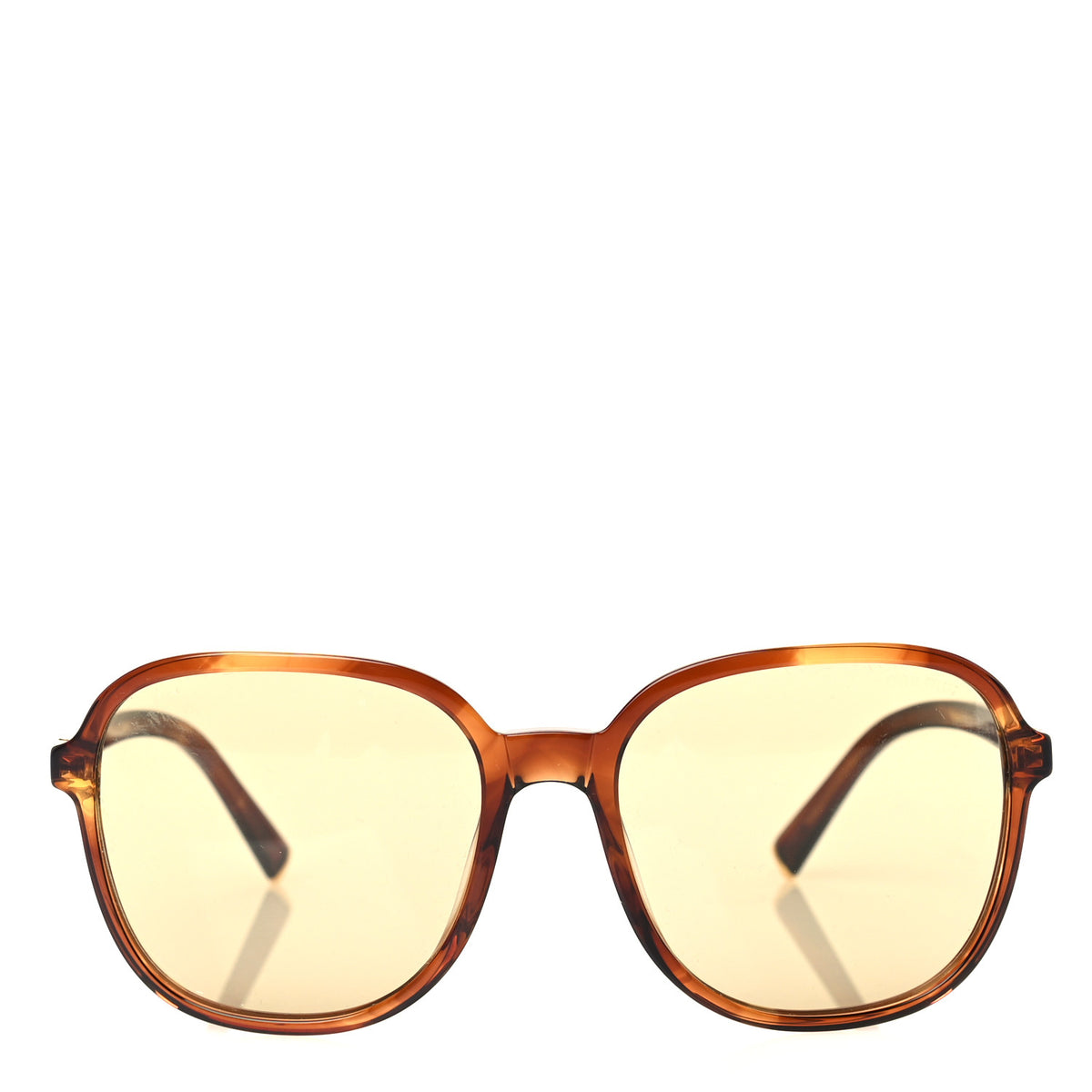 Acetate Pillow Miu Regard Sunglasses SMUB01 Striped Tobacco