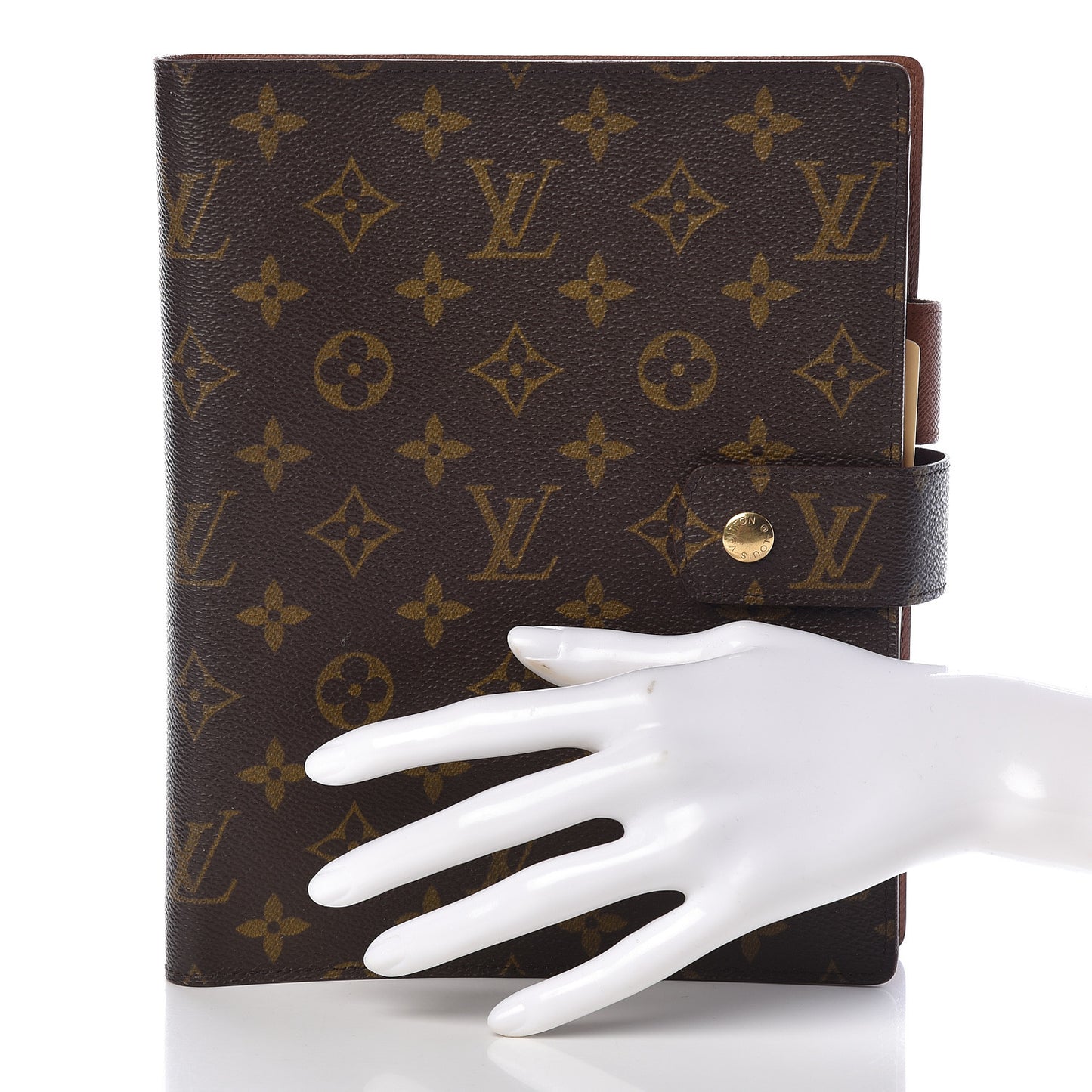 Monogram Large Ring Agenda Cover