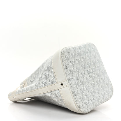 Goyard Goyardine Petit Flot Bucket Bag PM White 4 of 10