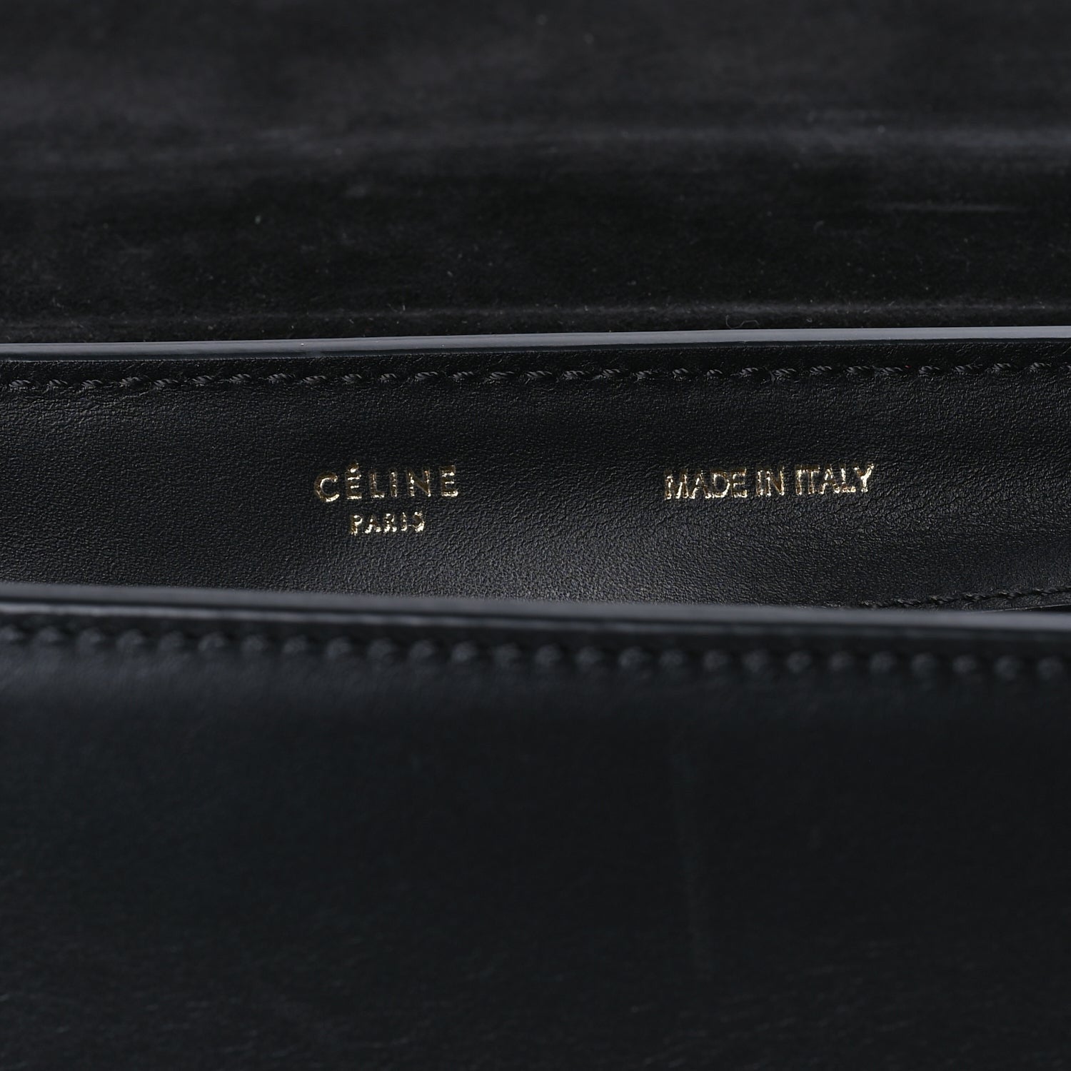Celine Calfskin Medium Tri-color Trapeze Glacier 4 of 7