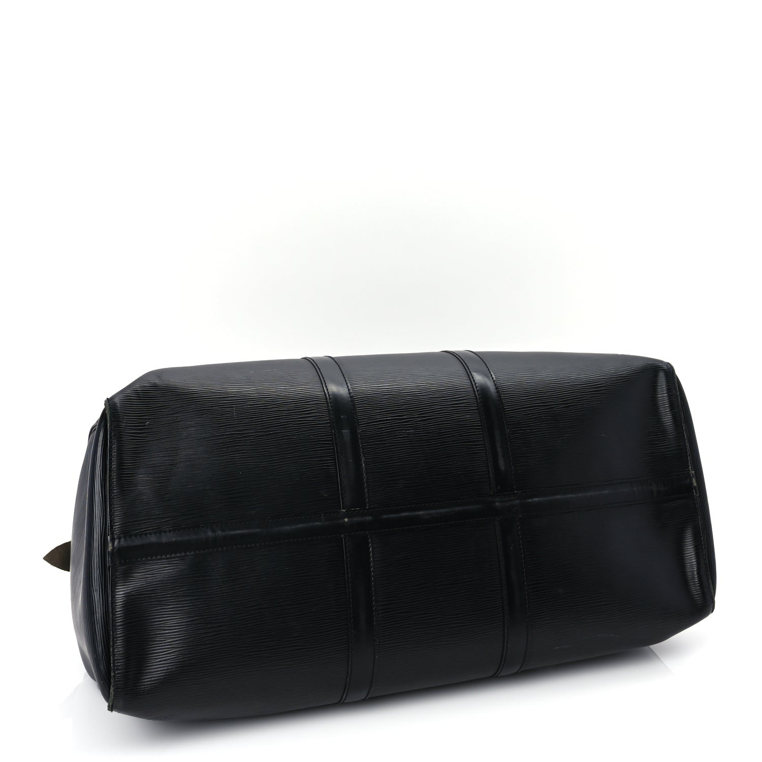 Louis Vuitton Epi Keepall 55 Black 3 of 8