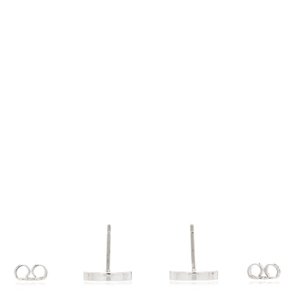 Tiffany Sterling Silver Return To Tiffany Circle Stud Earrings 3 of 5