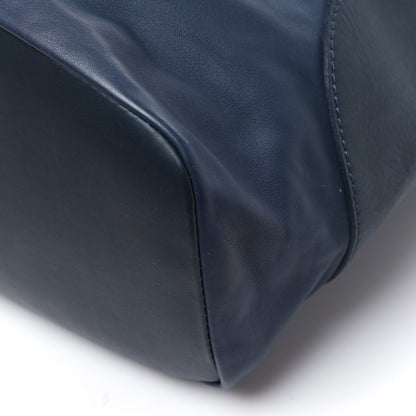 Louis Vuitton Calfskin Nylon V Line Pulse Backpack Navy 9 of 9