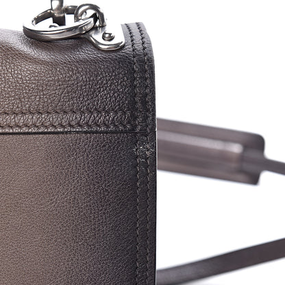 Prada Glace Calfskin Sfumata Cahier Bag Argilla Astrale 16 of 20