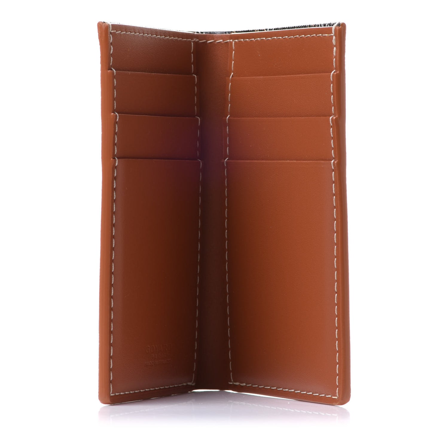 Goyardine Saint Pierre Card Holder Black Gold