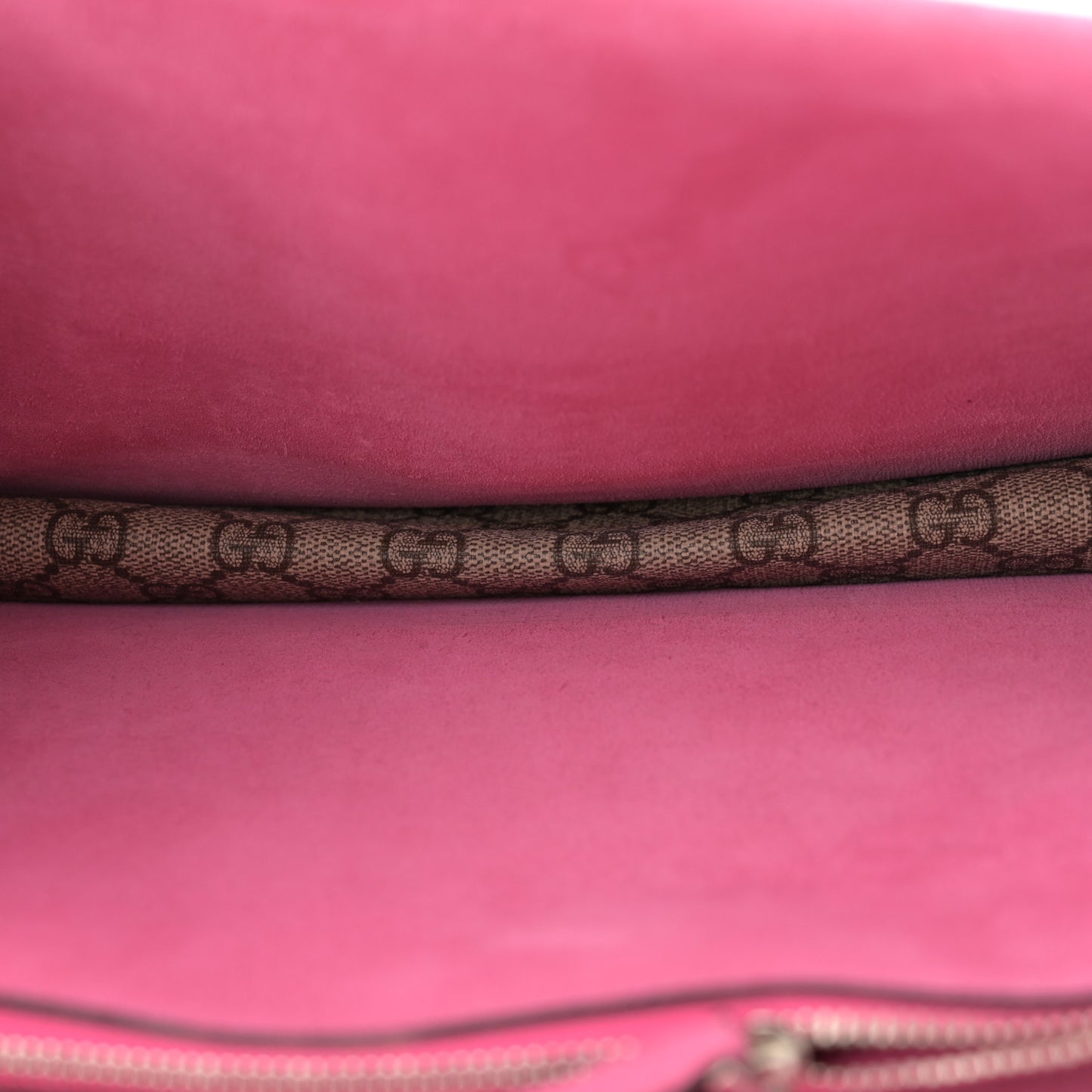 GG Supreme Monogram Suede Pierced Heart Embroidered Medium Dionysus Shoulder Bag Beige Ebony Pink Tropical Flower