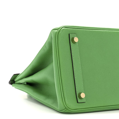 Hermes Epsom Birkin 30 Bambou 9 of 13