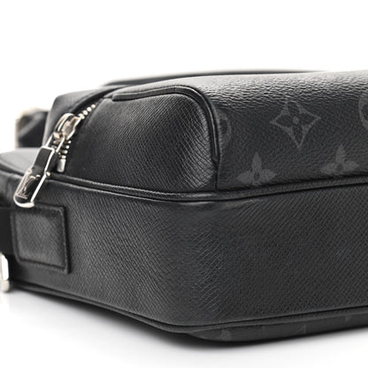 Louis Vuitton Taiga Monogram Eclipse Outdoor Messenger Black 9 of 10