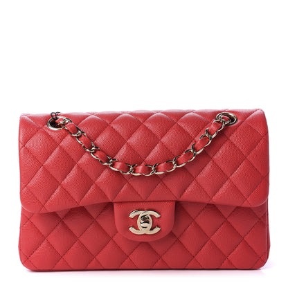 Chanel Caviar Quilted Small Double Flap Red 1 of 11