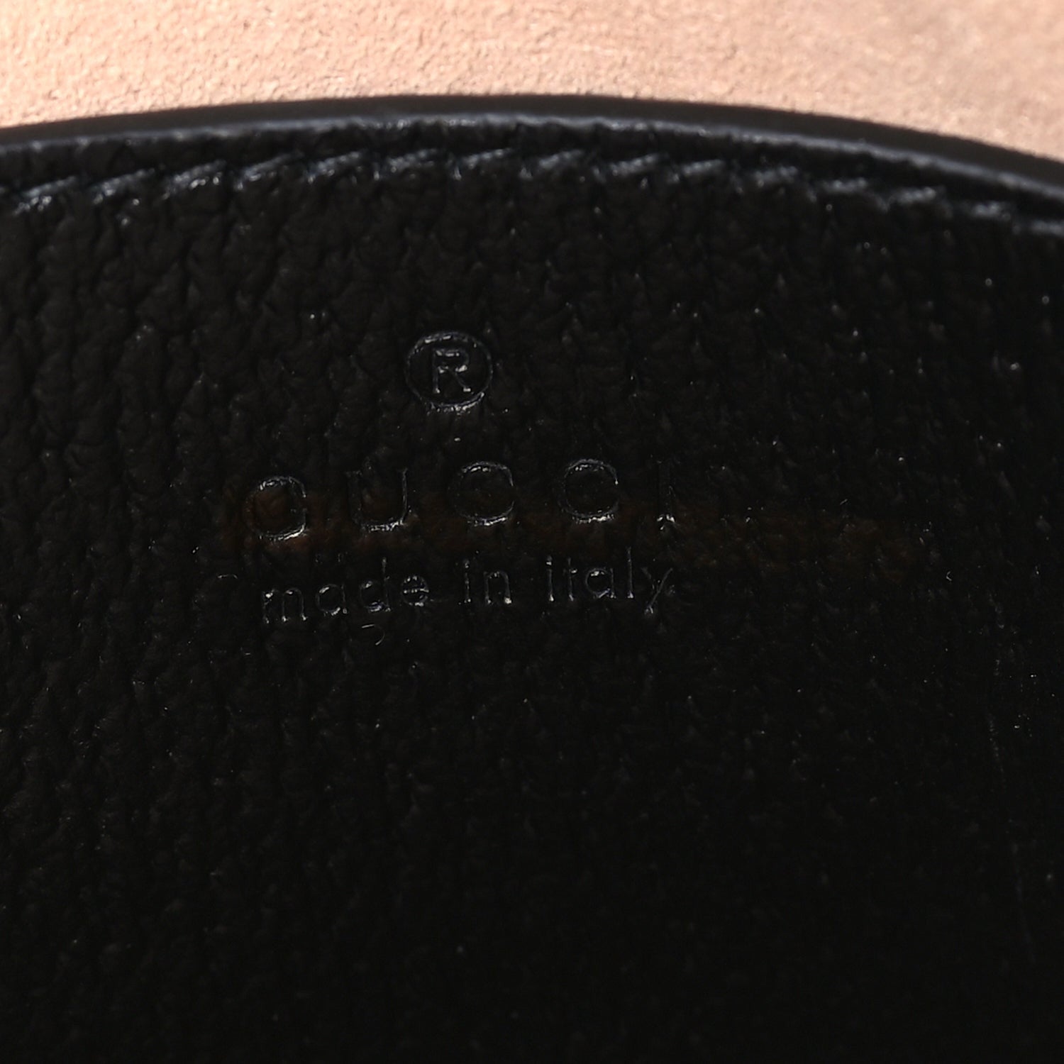 Gucci Textured Dollar Calfskin Mini Diana Dome Tote Bag  Black Dusty Grey 5 of 7
