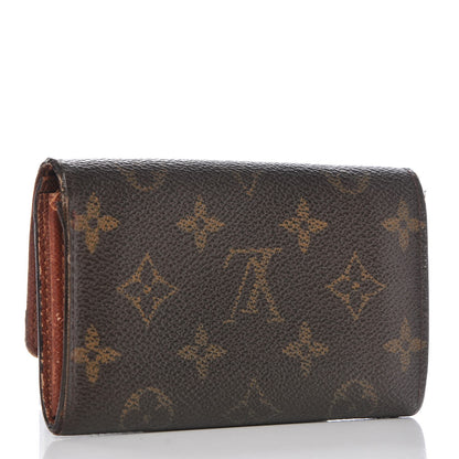 Louis Vuitton Monogram Porte Monnaie Tresor Wallet 3 of 12