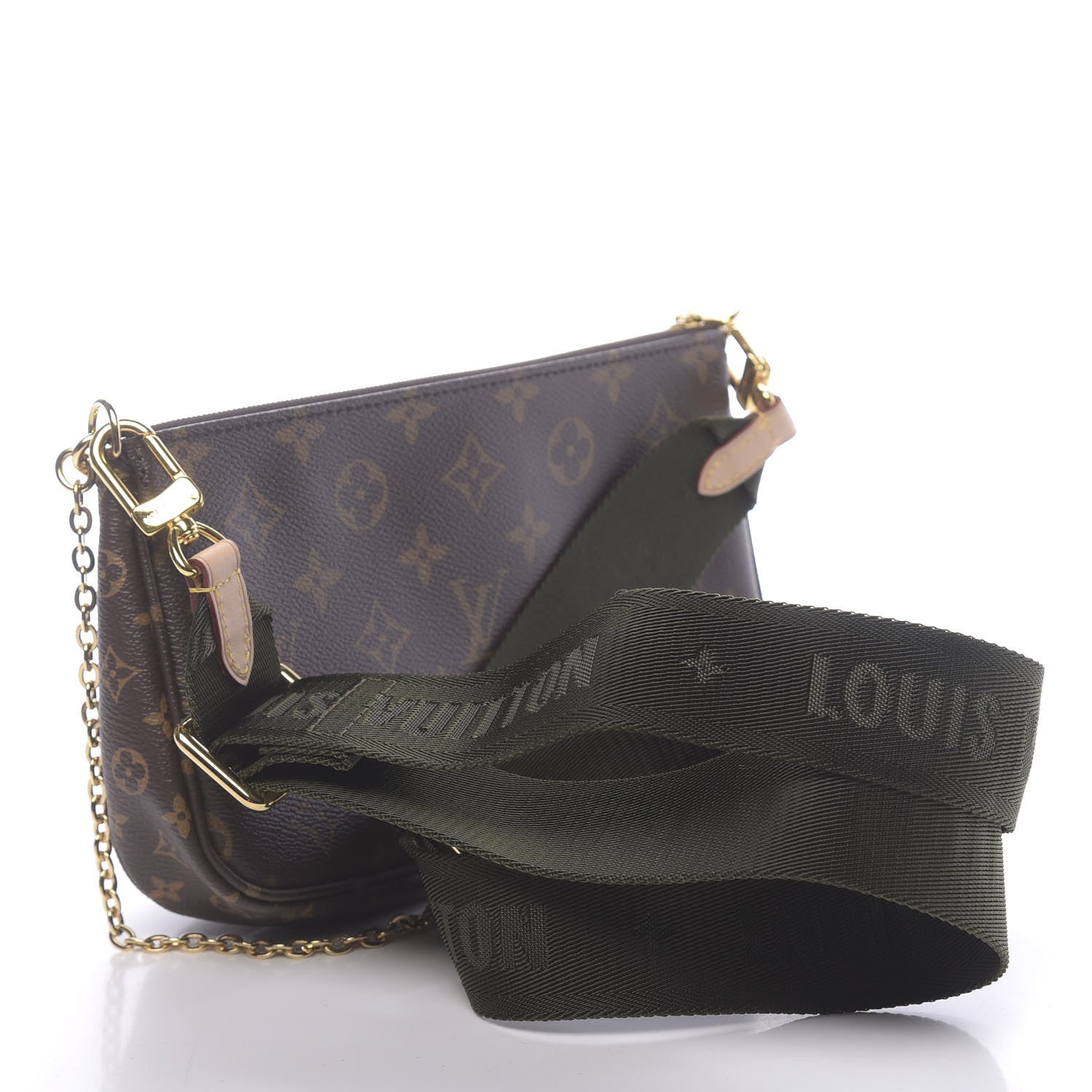 Louis Vuitton Monogram Multi Pochette Accessories Kaki 3 of 13