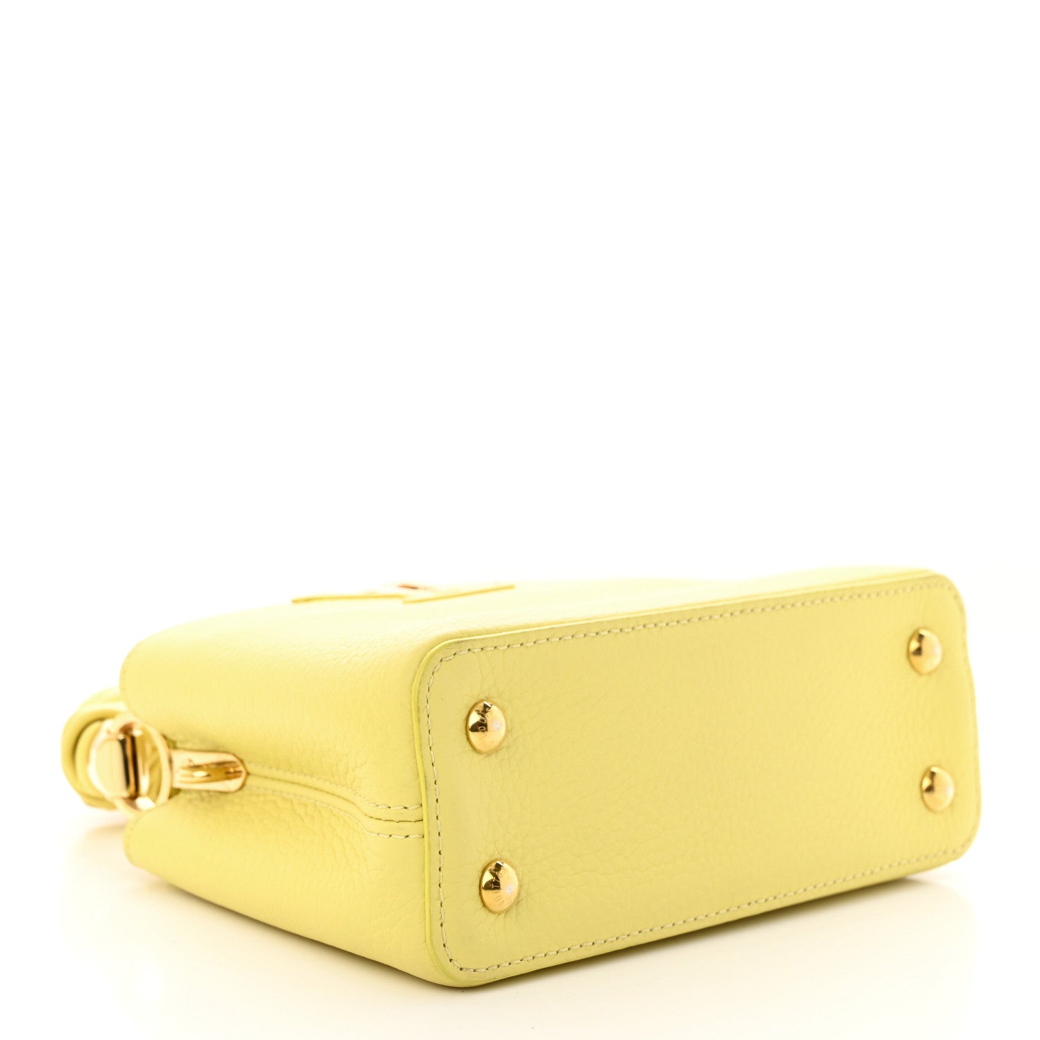 Louis Vuitton Taurillon Mini Chouchou Capucines Jaune 4 of 9