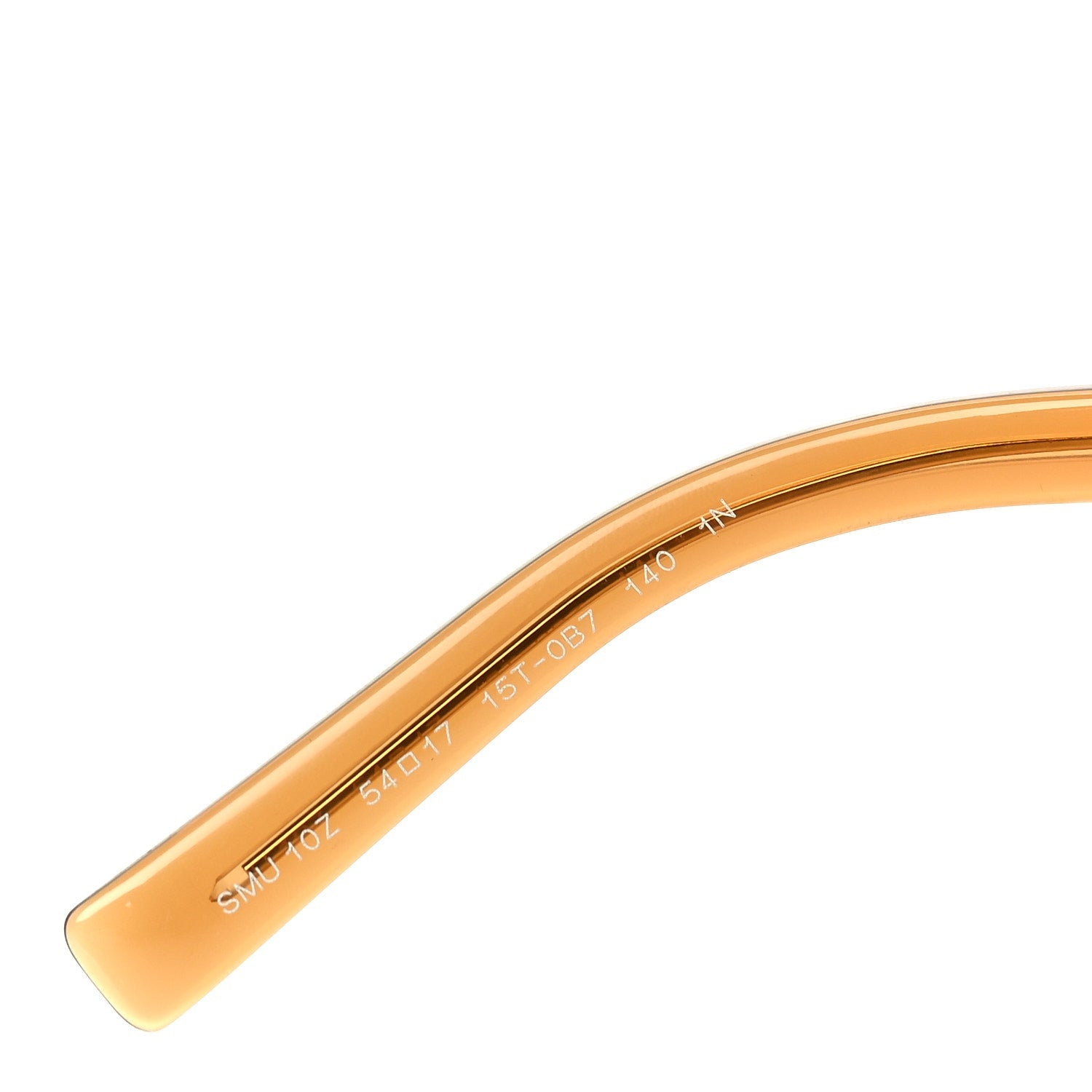 Miu Miu Acetate Square SMU10Z Sunglasses  Transparent Caramel 5 of 7