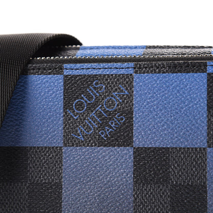 Louis Vuitton Damier Graphite Pixel Camera Bag Blue 10 of 11