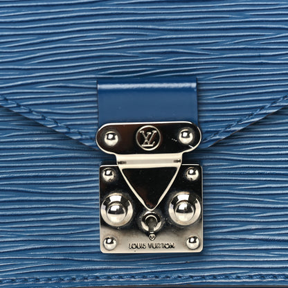 Louis Vuitton Epi Monceau BB Saphir 6 of 8