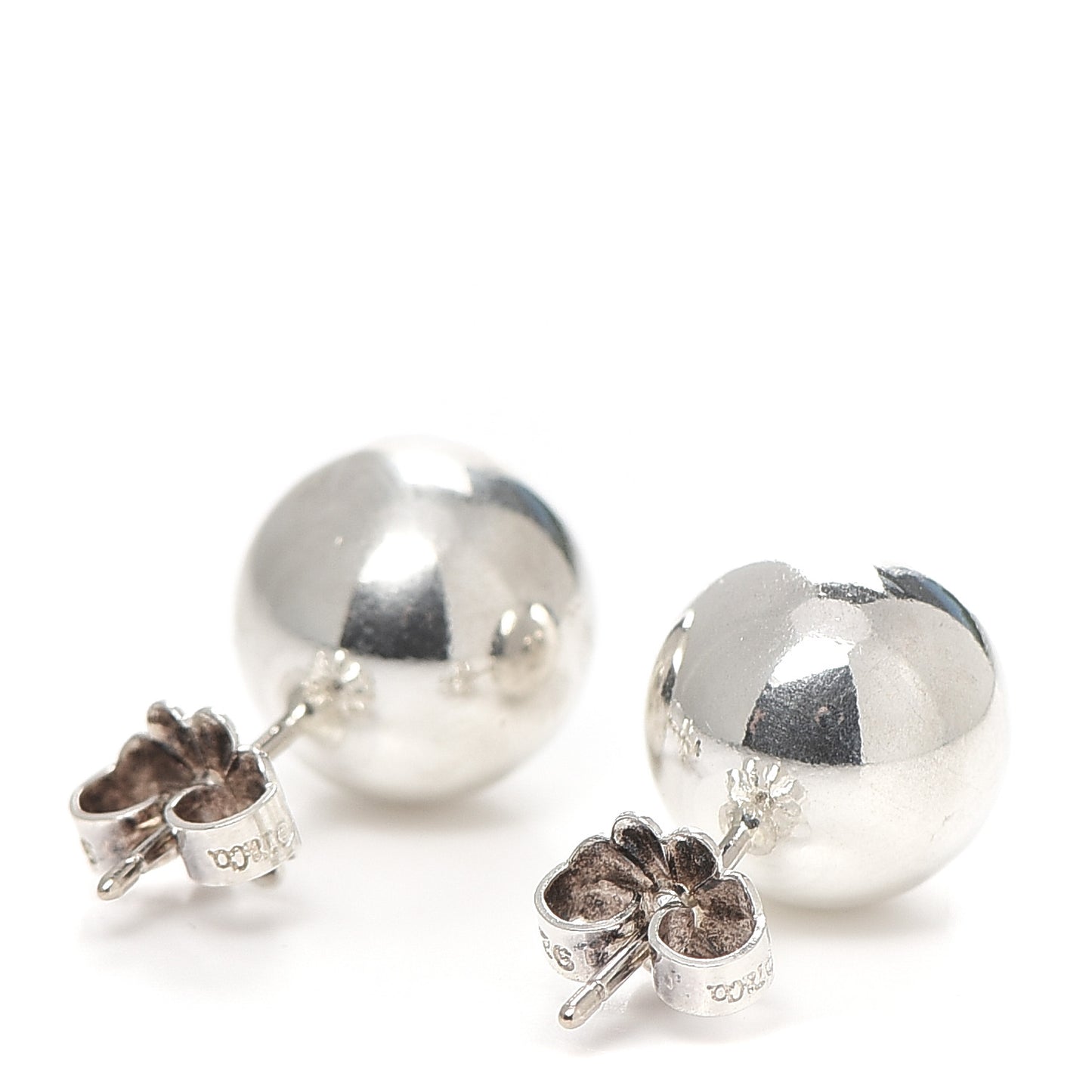 Sterling Silver 10mm HardWear Ball Earrings