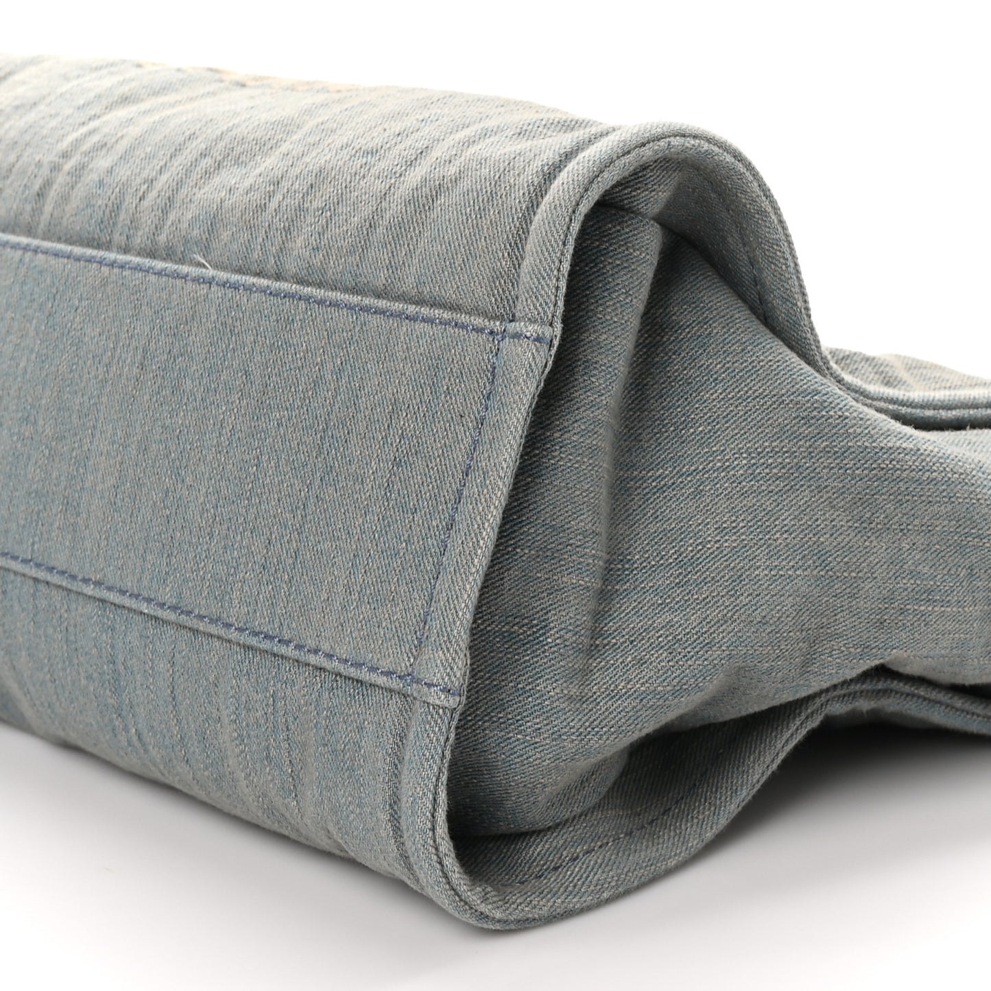 Denim Small Deauville Tote Light Blue