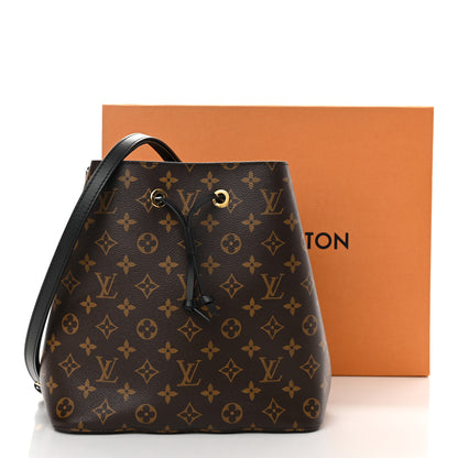 Louis Vuitton Monogram Neonoe MM Black 14 of 14