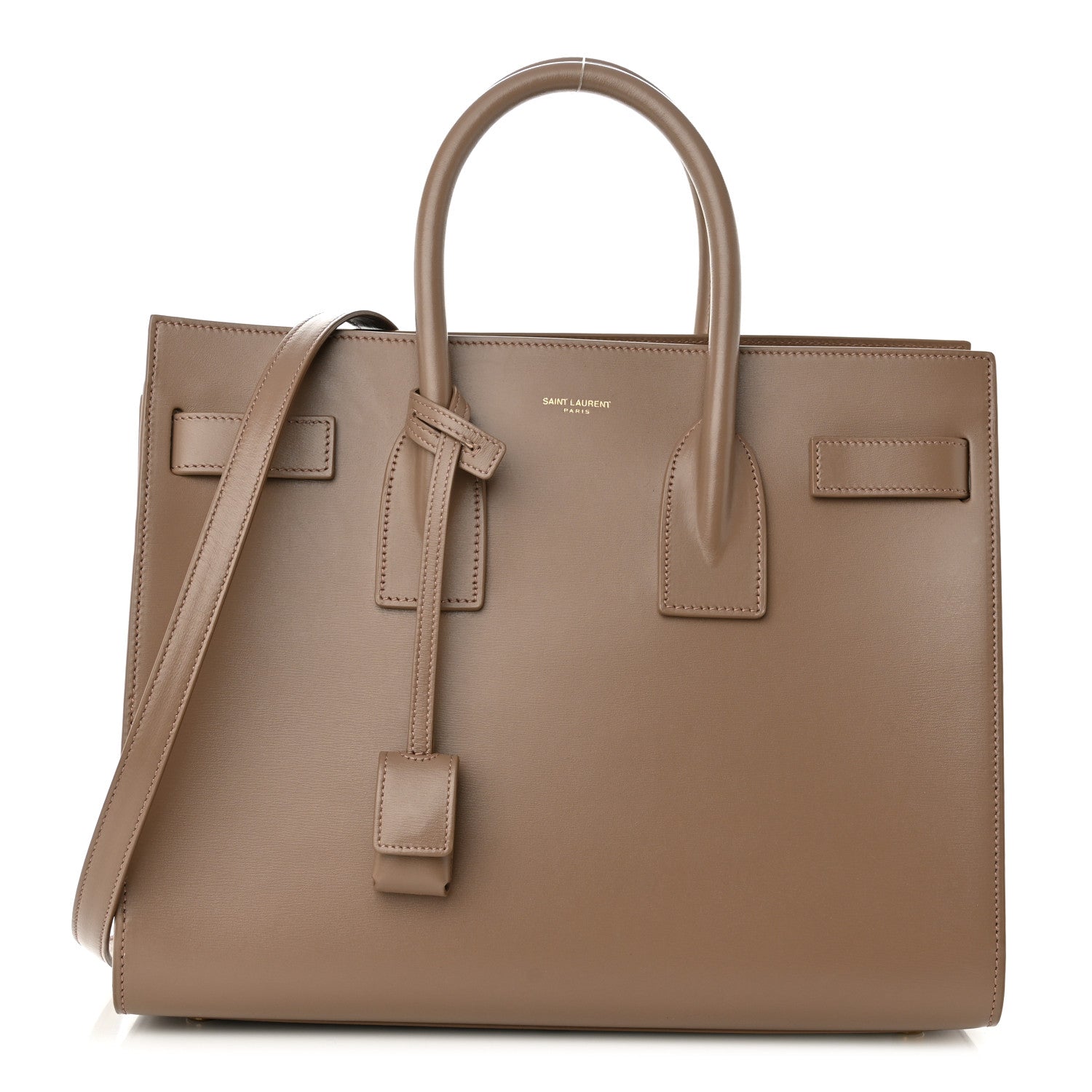Saint Laurent Smooth Calfskin Small Classic Sac De Jour Dark Capp 1 of 8