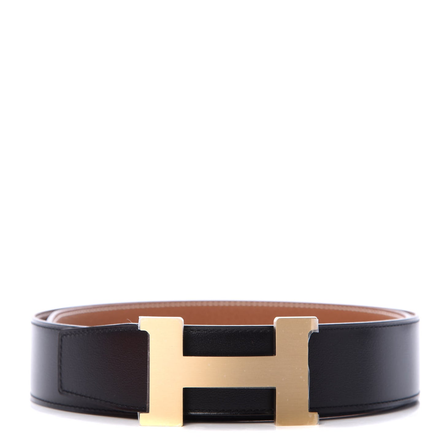 Togo Box 38mm Belt 90 Gold Black
