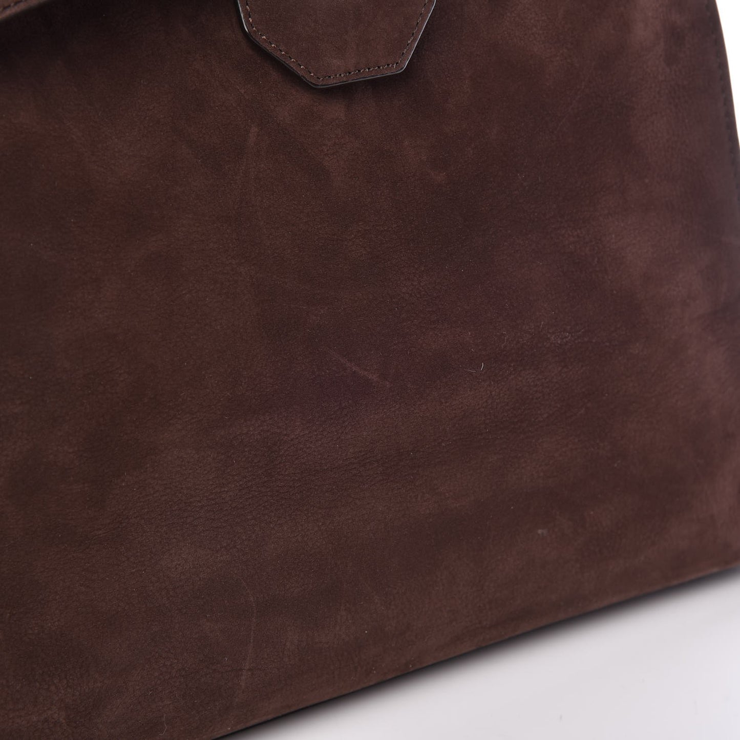 Suede Medium Obsedia Satchel Brown