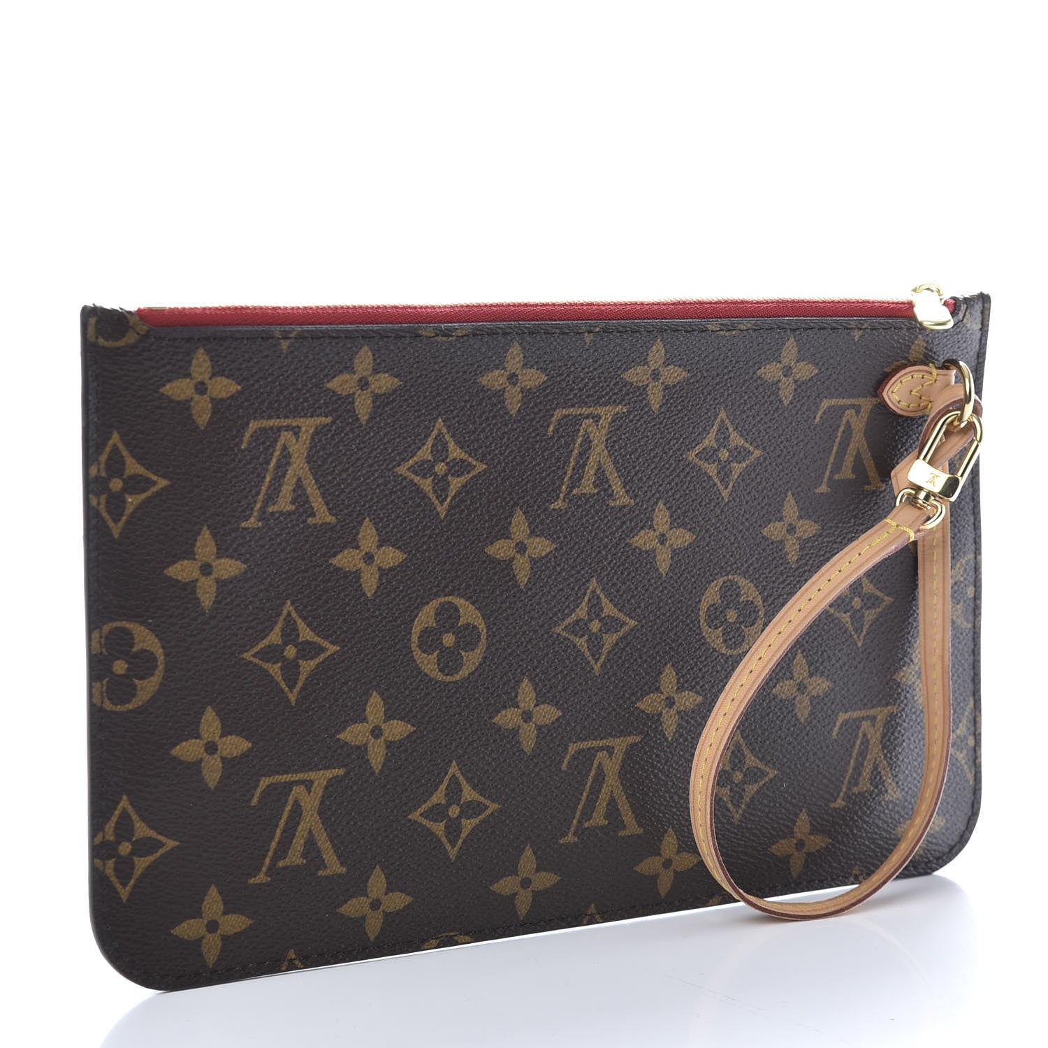 Louis Vuitton Monogram Neverfull MM GM Pochette Cherry 3 of 8