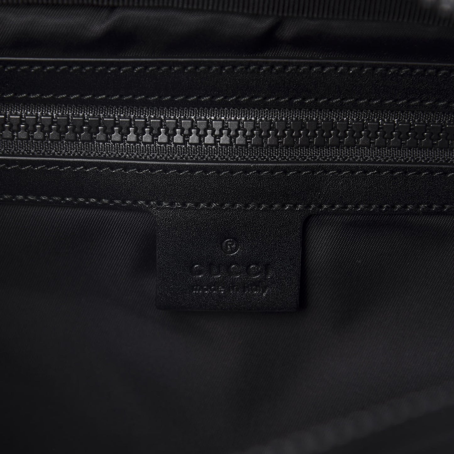 Techno Canvas Web Belt Bag Black