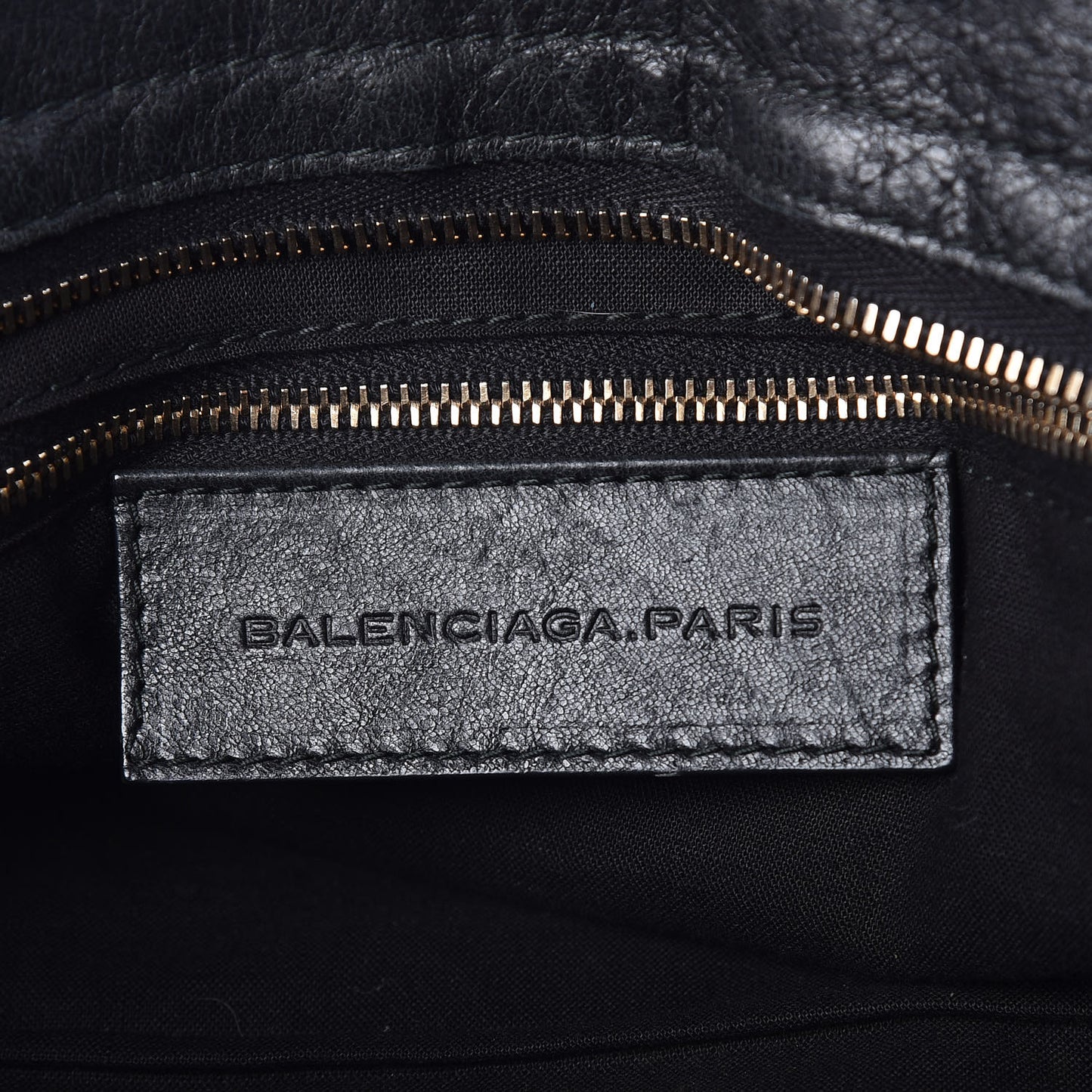 Agneau Giant 12 Rose Gold Hardware City Black