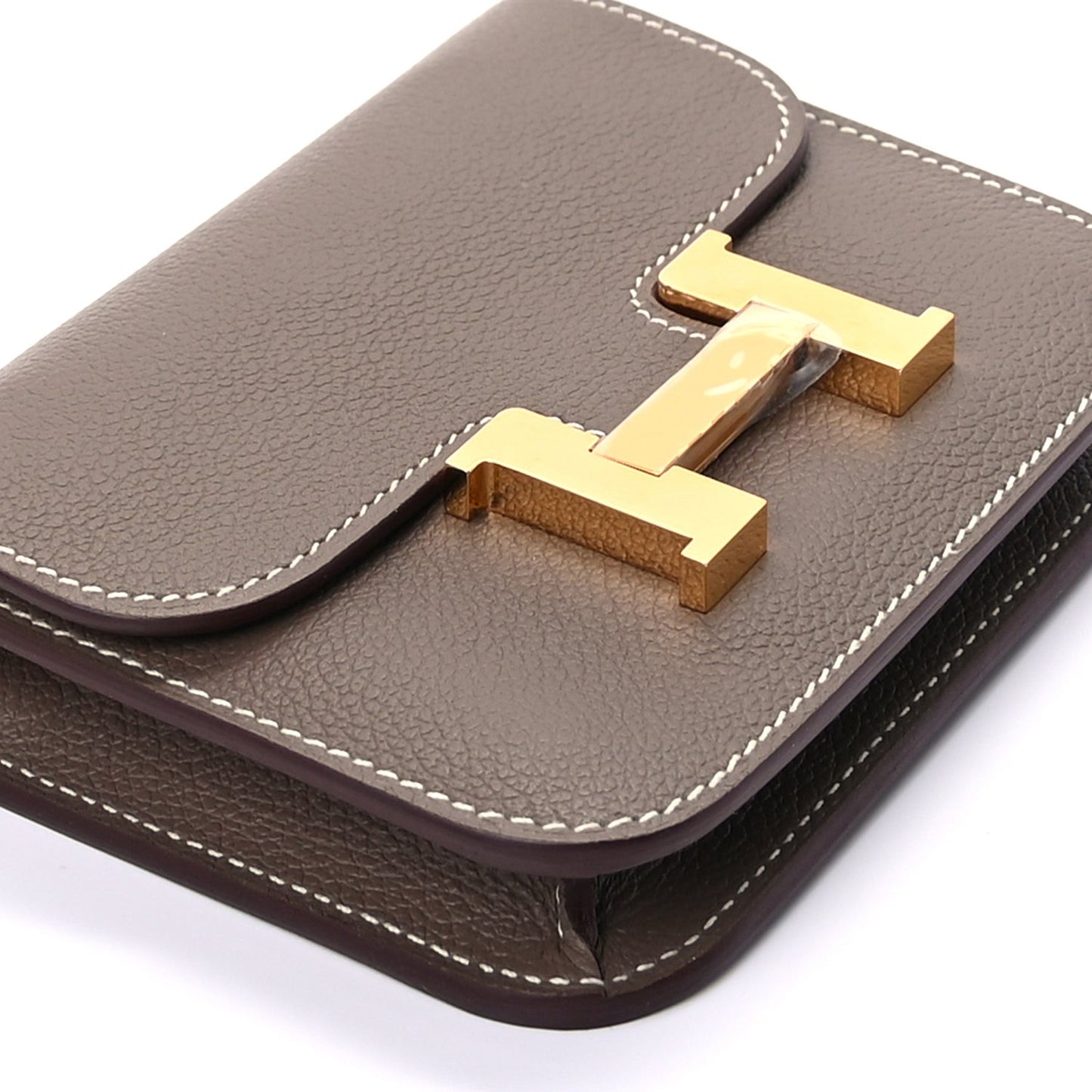 Evercolor Constance Slim Wallet  Etoupe