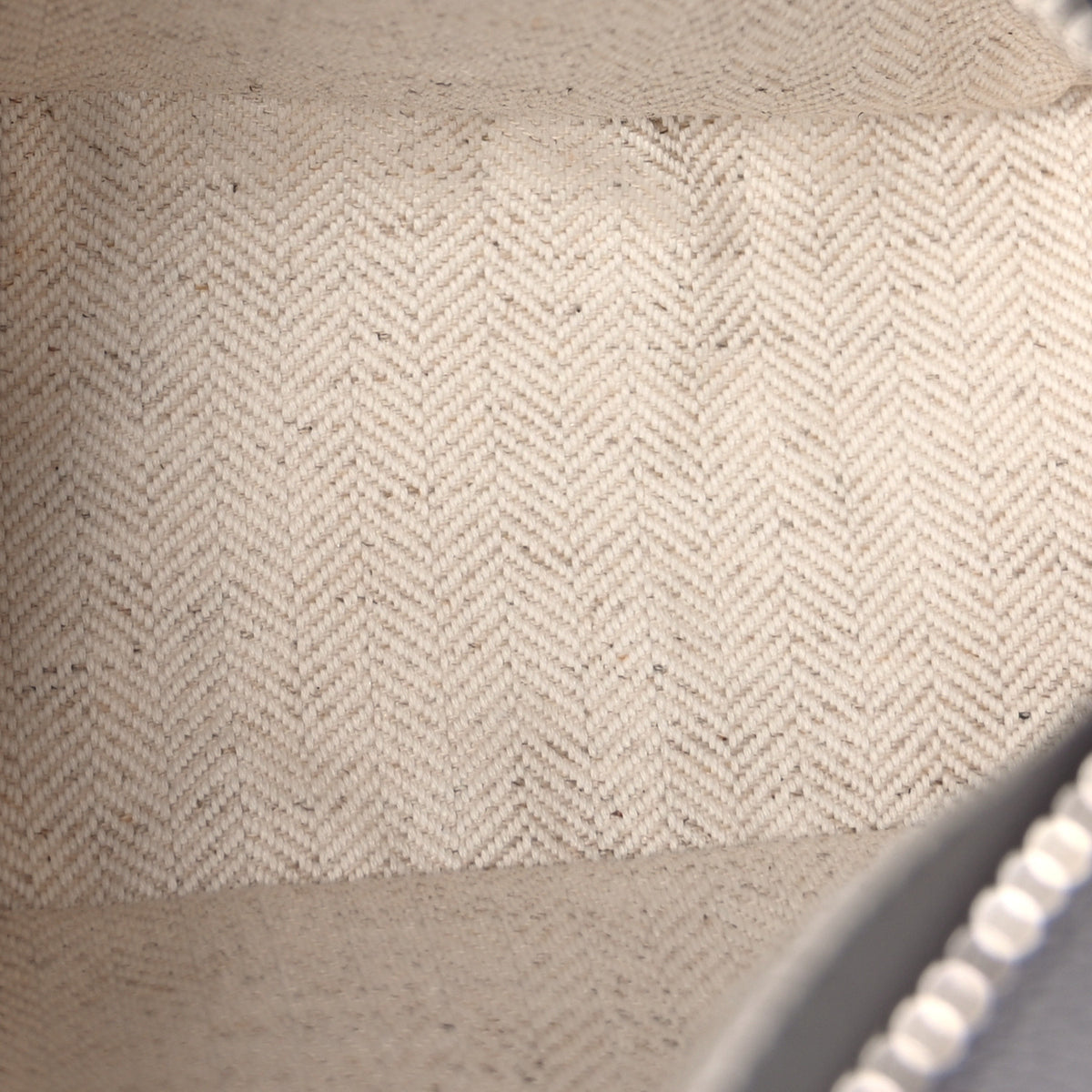 Loewe Soft Grained Calfskin Mini Puzzle Edge Bag Pearl Grey 4 of 8
