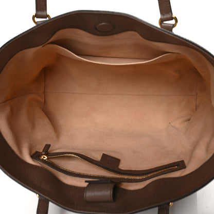 Gucci GG Supreme Monogram Medium Ophidia Shopping Tote Brown 5 of 8