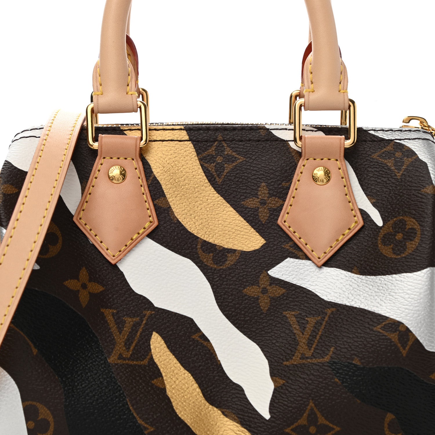 Louis Vuitton X LOL Monogram Speedy BB Gold Silver 7 of 9