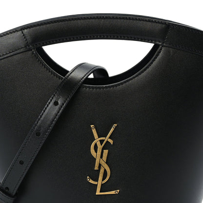 Saint Laurent Calfskin Mini Celia Tote Black 6 of 8